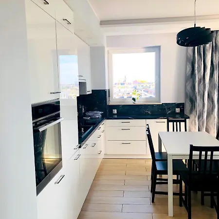 Z Tarasem I Widokiem Na Odre شقة *