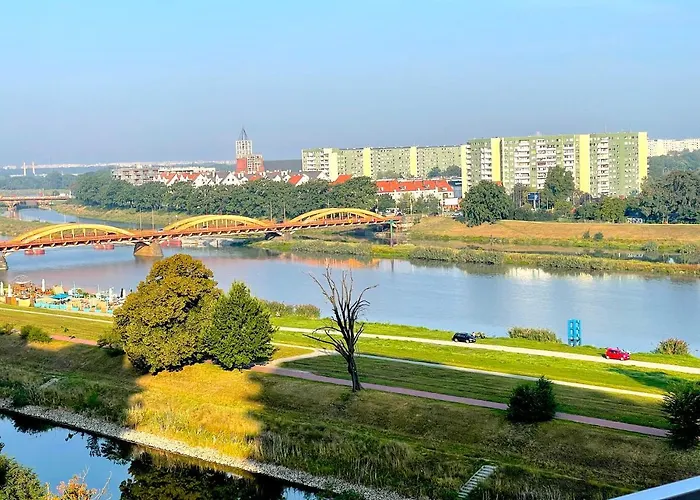 شقة Z Tarasem I Widokiem Na Odre *