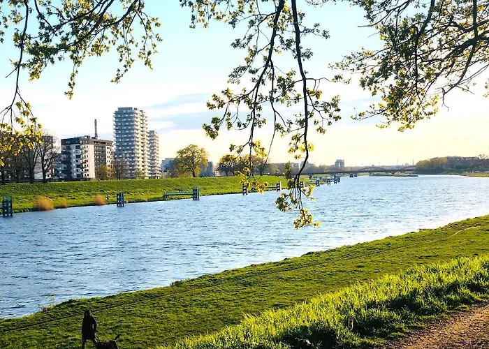 Apartment Z Tarasem I Widokiem Na Odre *