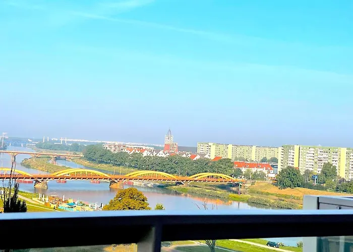 Apartment Z Tarasem I Widokiem Na Odre